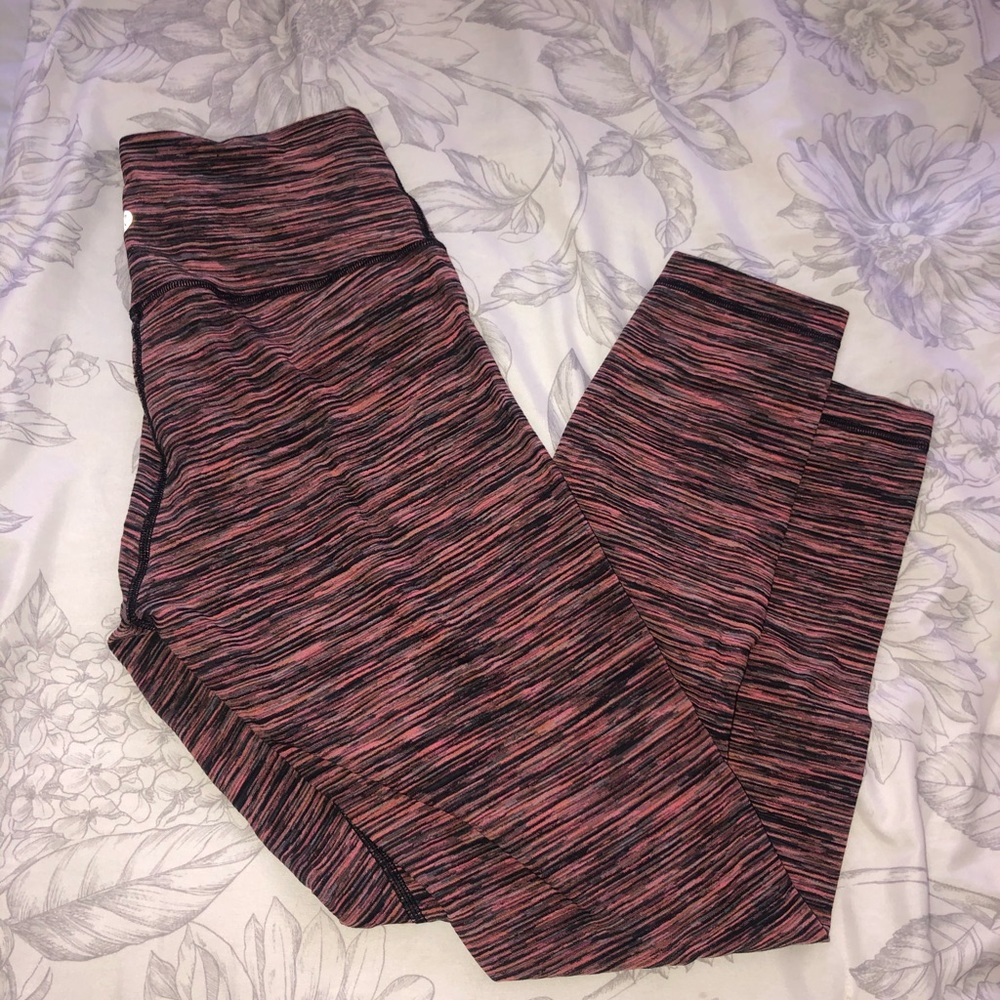 Lululemon Wunder Under Space Dye Leggings